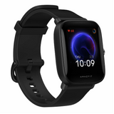 Amazfit Bip U Smartwatch with SpO2, 60+ Sports Modes, 2.5D Gorilla Glass + Anti-Fingerprint - Black