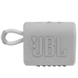 JBL GO 3 Ultra Portable Water Proof Bluetooth Speaker, White