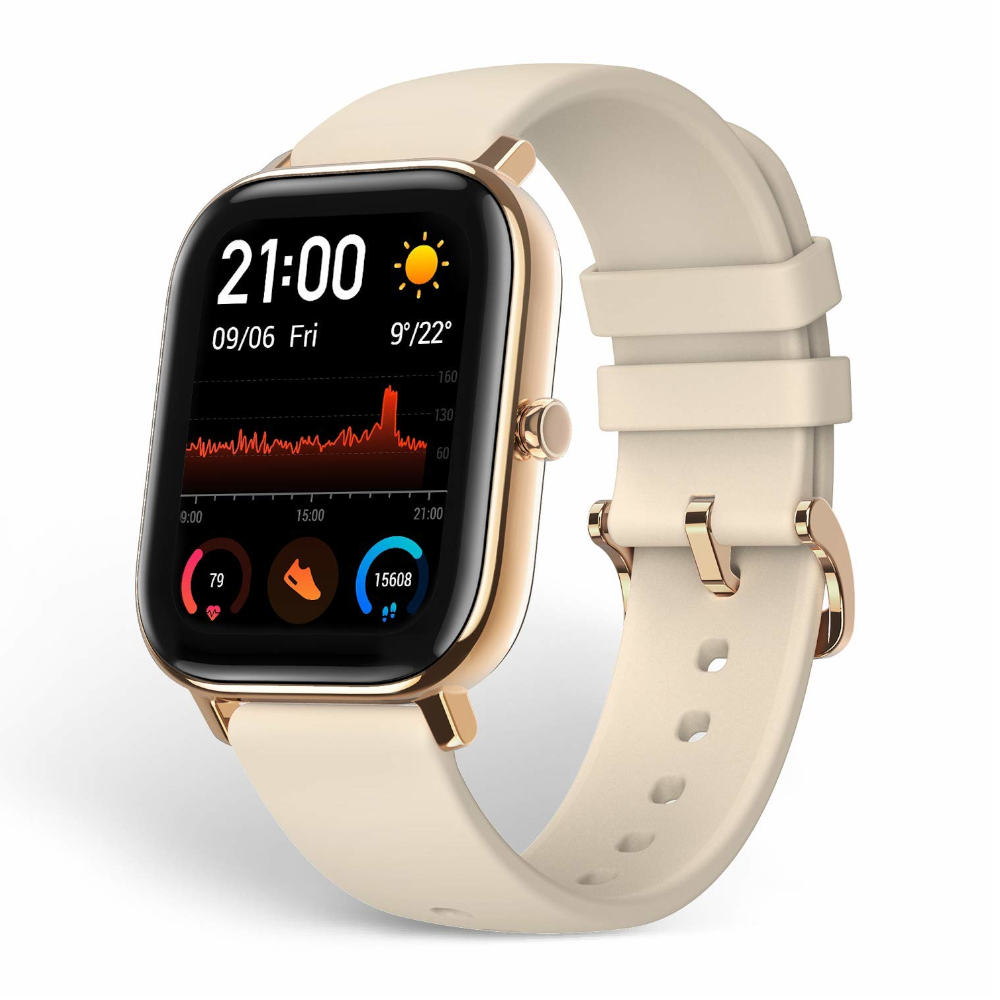 Amazfit GTS Smart Watch with 14 day Battery Life - Desert Gold