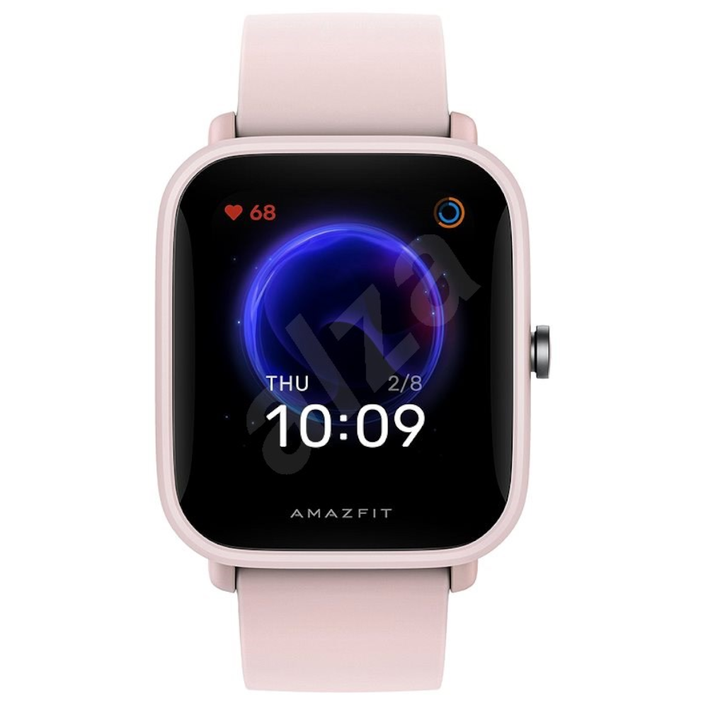 Amazfit Bip U Pro Smartwatch with SpO2, Built in Alexa- Pink – milaaj