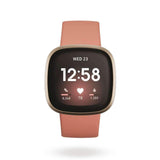 Fitbit Versa 3 Health Fitness Smartwatch, Pink Clay | FB511GLPK - milaaj