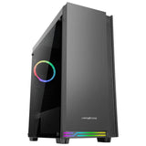 ABKONCORE C710S, ABS Steel Body, Mid Tower, Auto Spectrum LED ,7 Expansion Slot, CPU Cooler USB 3.0 E-ATX Computer Gaming Case