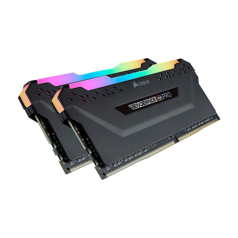Corsair Vengeance RGB Pro 32GB (2 x16) DDR4 3600MHz RAM Desktop Memory - CMW32GX4M2D3600C18 - milaaj
