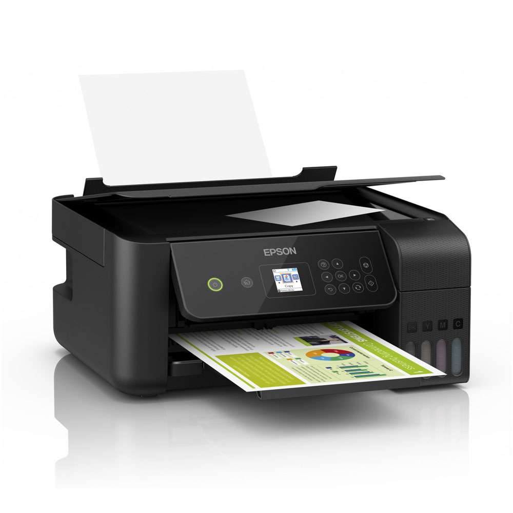 Epson EcoTank L3160 WiFi 3 in 1 Ink Tank Multifunction Printer, Print, Copy & Scan