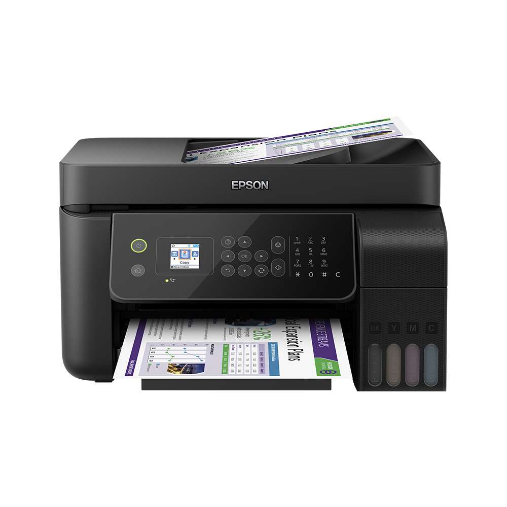 Epson L5190 WiFi All in One Ink Tank Printer with ADF, Print, Copy, Scan & Fax - milaaj