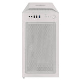 ABKONCORE Helios H300g SYNC ,Mid Tower, White, Tempered Stylish Glass, Steel Body , USB 3.0 & 3+2 Driver Bays Radiator Supported ATX Gaming Case - milaaj
