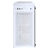 ABKONCORE Helios H301G White SYNC ,4+2 Driver Bays,RGB Spectrum Cooling FAN,Mid-Tower Steel Body,USB 3.0 Gaming Computer Case - milaaj