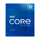 intel 11th Gen Core i7-11700K, 8Cores, 5 GHz Maximum Turbo Frequency, DDR4, Intel UHD 750 Graphics, 16MB Cache, LGA 1200 Processor - BX8070811700K