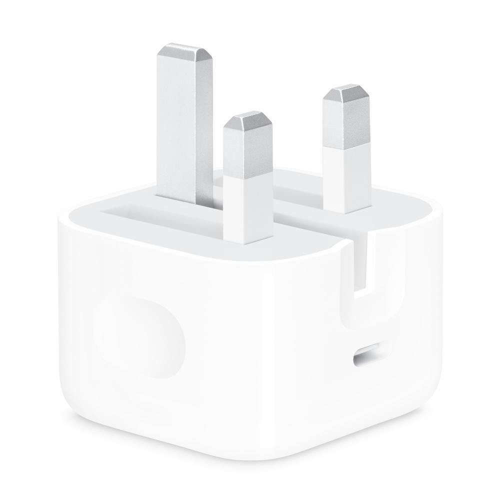 Apple 20W USB - C Power Adapter, 3 pin, White - MHJF3 - milaaj