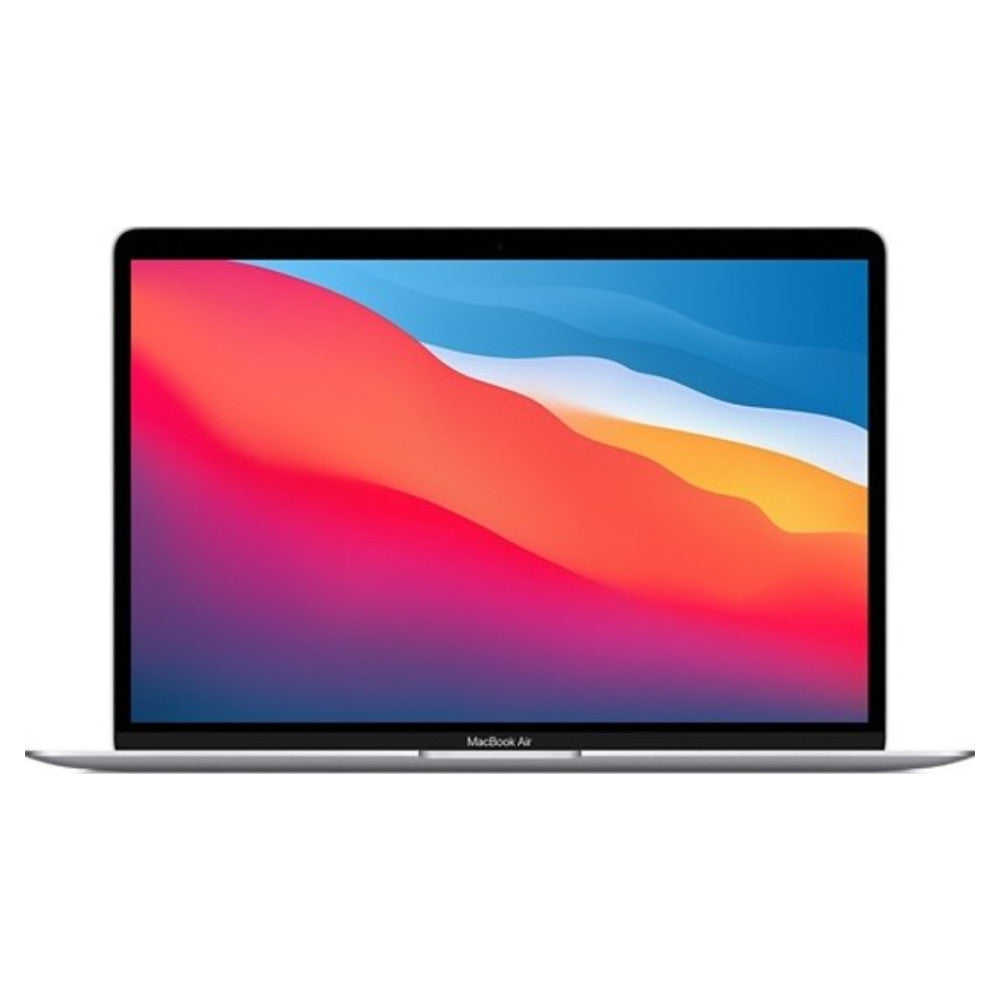 Apple Macbook Air 13" M1 chip, 8GB RAM, 512GB SSD 8‑core CPU, 8‑core GPU, Retina display, Touch ID Force - Silver (English Keyboard - MGNA3) - milaaj
