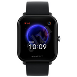 Amazfit Bip U Smartwatch with SpO2, 60+ Sports Modes, 2.5D Gorilla Glass + Anti-Fingerprint - Black