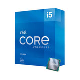 intel 11th Gen Core i5-11600KF, 6 Cores, 4.9 GHz Maximum Turbo Frequency, DDR4-3200 Memory, 12MB Cache Memory, LGA 1200 Processor - BX8070811600KF