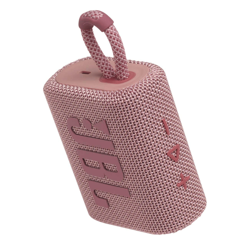 JBL GO 3 Ultra Portable Water Proof Bluetooth Speaker,Pink - milaaj