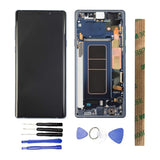 LCD Samsung Original 100% LCD Display Touch Screen Digitizer Assembly for Samsung Galaxy Note 9 N960, Purple - milaaj