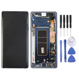 LCD Samsung Original 100% LCD Display Touch Screen Digitizer Assembly for Samsung Galaxy Note 9 N960, Blue - milaaj