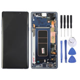 LCD Samsung Original 100% LCD Display Touch Screen Digitizer Assembly for Samsung Galaxy Note 9 N960, Blue - milaaj