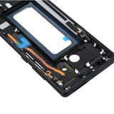 LCD Samsung Orginal 100% BZN Front Housing LCD Frame Bezel Plate for Samsung Galaxy Note 8 N950, Black) - milaaj