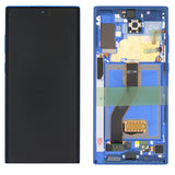 LCD Samsung Original 100% LCD Display Touch Screen Digitizer Assembly for Samsung Galaxy NOTE 10 PLUS N975 BLUE - milaaj